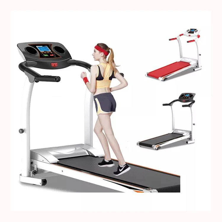 

wholesale electric treadmill home use folding treadmill running machine, Black