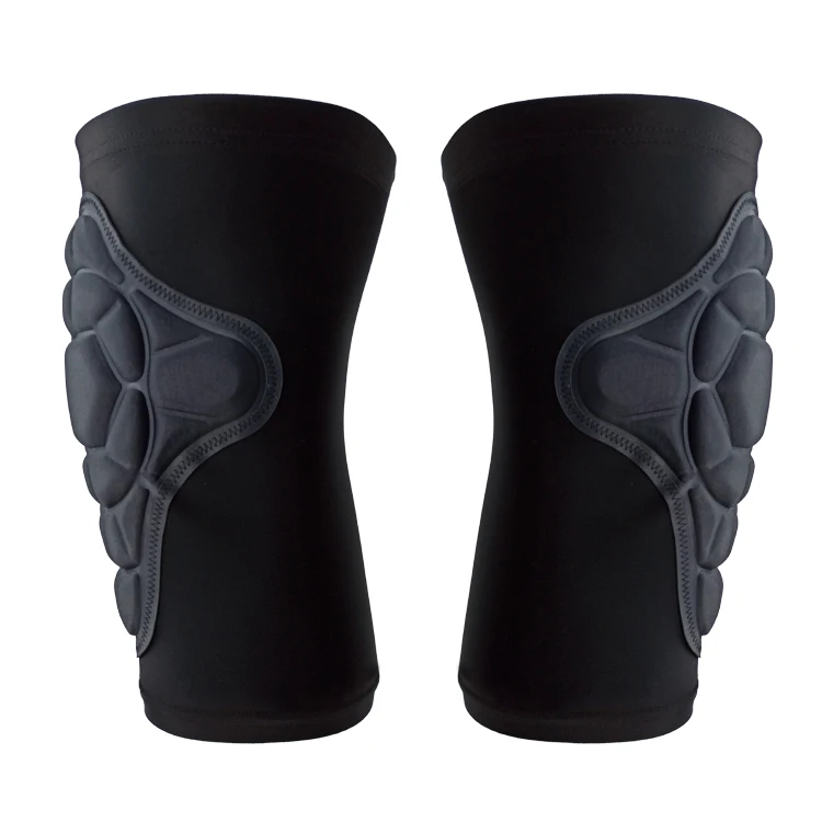 

High Quality Flexible Elastic Nylon pole dance knee pads, Black
