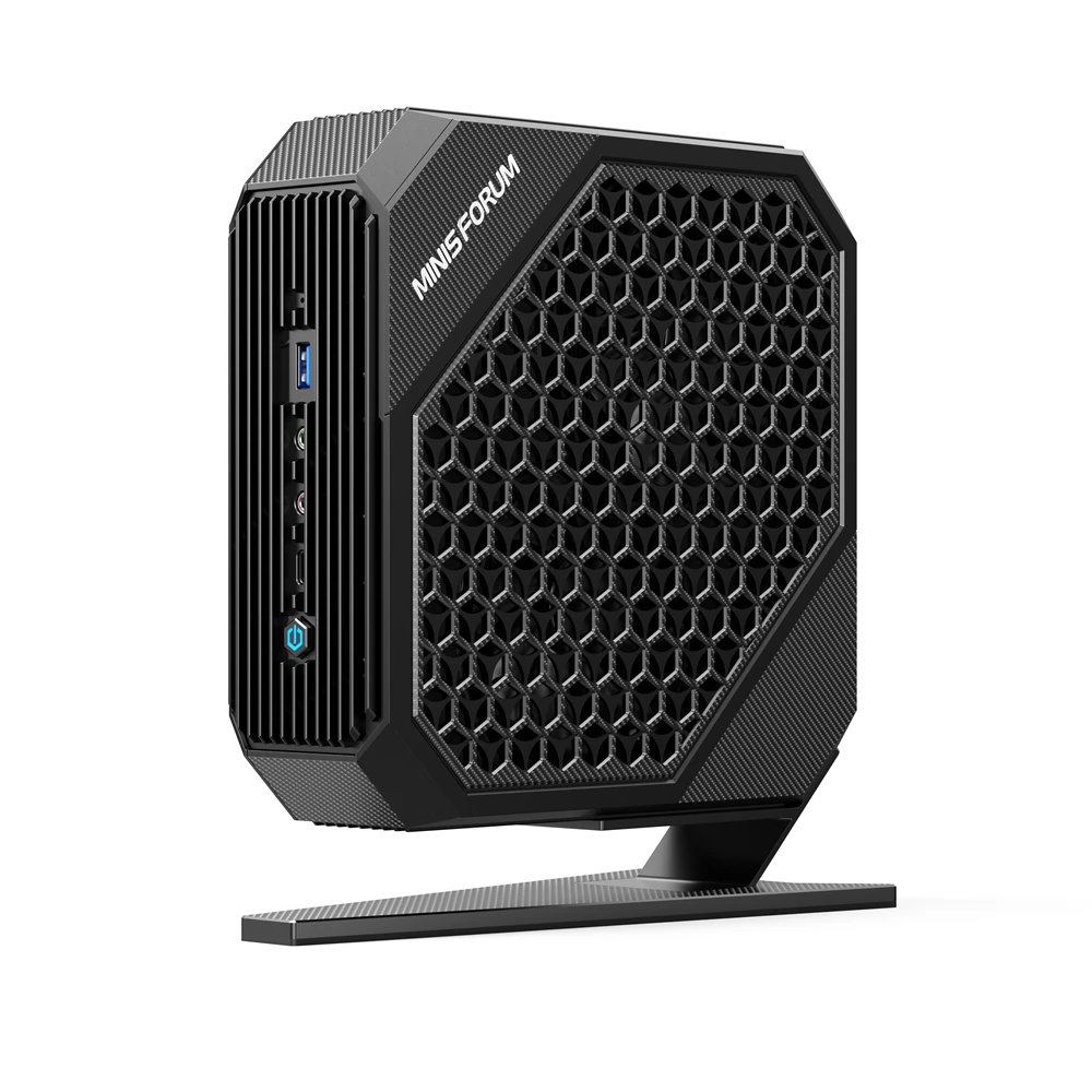 

MinisForum HX99G Gaming Mini PC AMD Ry-zen 9 6900HX AMD Radeon RX 6600M 8G 2xDDR5 PCIE4.0 SSD 2xUSB4 barebone Desktop Computer