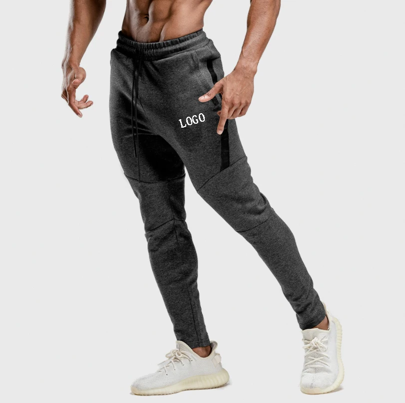 

Wholesale Custom New Cotton Sports Pants For Men Running Training Gym Mens Cargo Trousers Jogger Pants, As picture