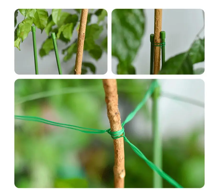 Garden Tie Wire/ Metal Wire Twist Ties Machine/ Pp Dope Dyed Yarn Buy