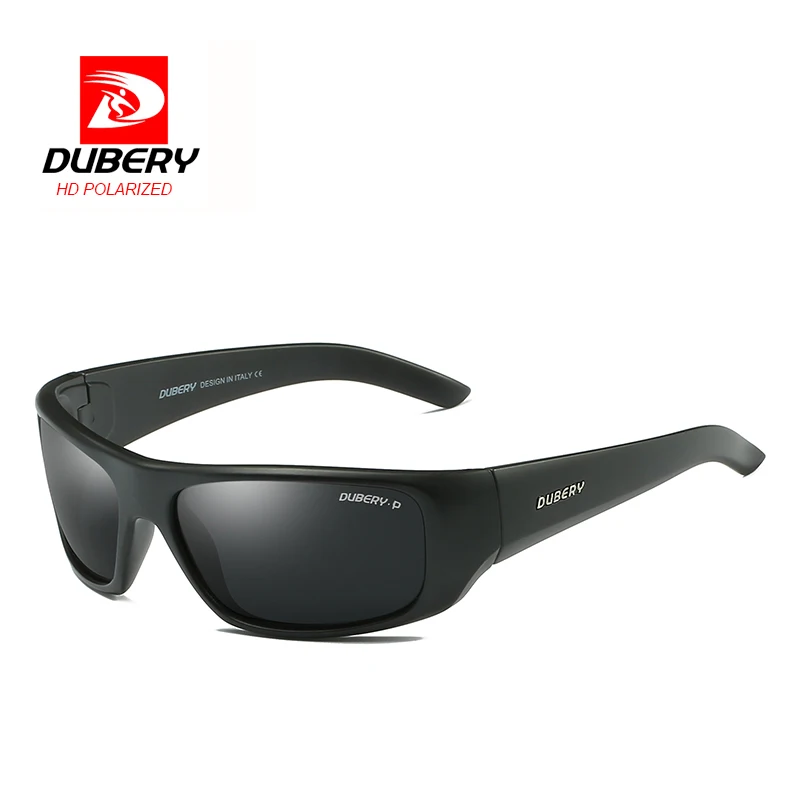 

DUBERY hot selling UV400 protection mens square shape driving sports polarized sunglasses, Custom colors