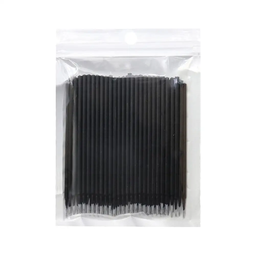 

Wholesale Micro Durable Disposable Eyelash Extension Individual false eyelash Applicators Mascara Brush mascara wands, Customized color