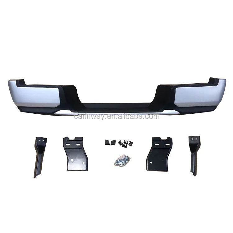 4x4 Off Road Silver And Black Rear Bumper Spoiler Car Bumper