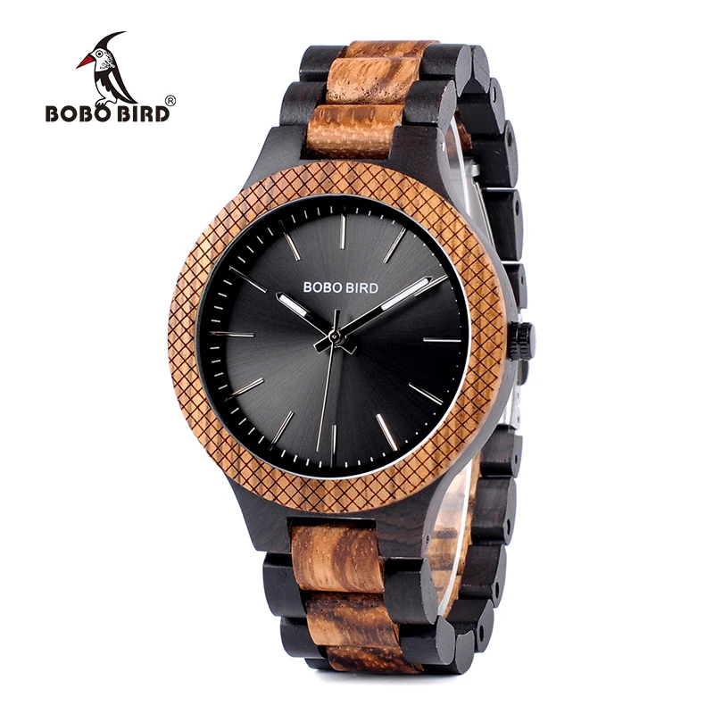 

Dropshipping Wholesale BOBO BIRD D30 Top Brand Luxury Wooden Watches Mens Quartz Wood Watch