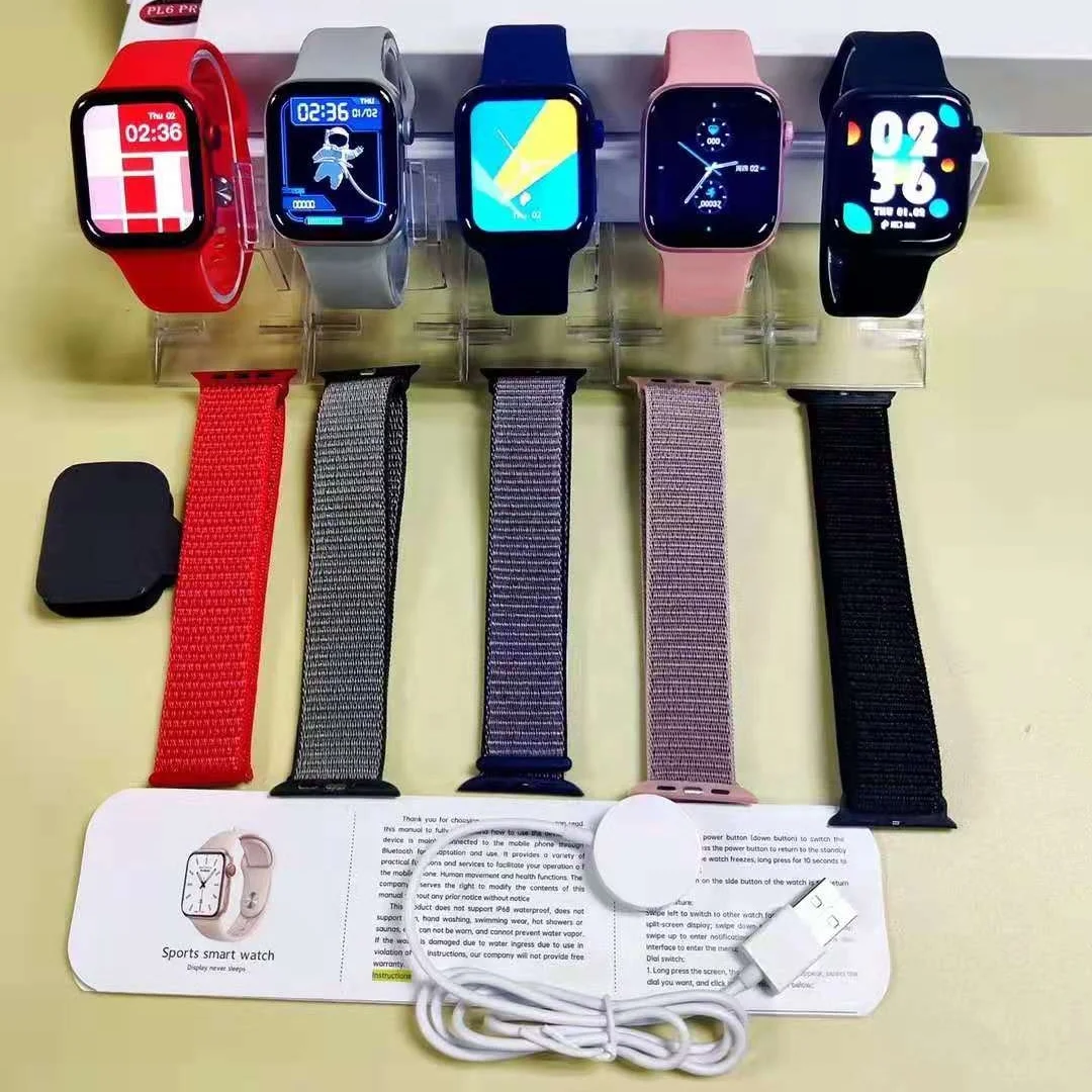 2021 PL6 PRO Smart Watch Men Women for Android IOS Wireless charging Heart Rate Tracker Blood Pressure Oxygen Sport Smartwatch
2021 PL6 PRO Smart Watch Men Women for Android IOS Wireless charging Heart Rate Tracker Blood Pressure Oxygen Sport Smartwatch