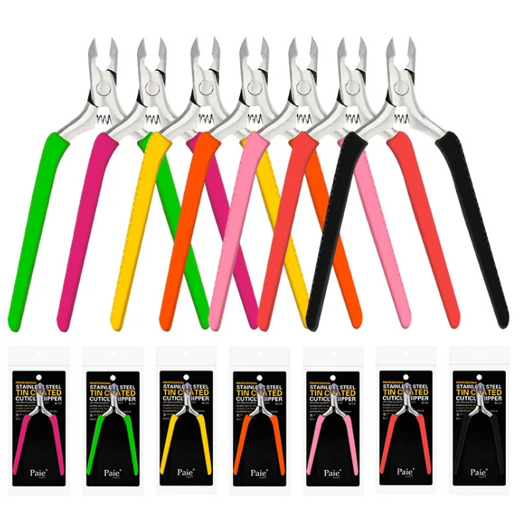 

Colorful Dead Skin Scissors 2021 Stainless Steel Pliers High Quality Cuticle Nail Nipper, As picture