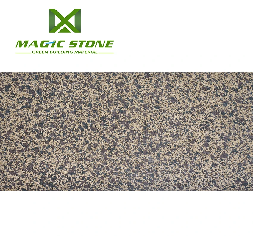 Soft stone super-thin MCM granite Cherry Red MG814  gorgeous color real texture water-proof fast construction exterior wall