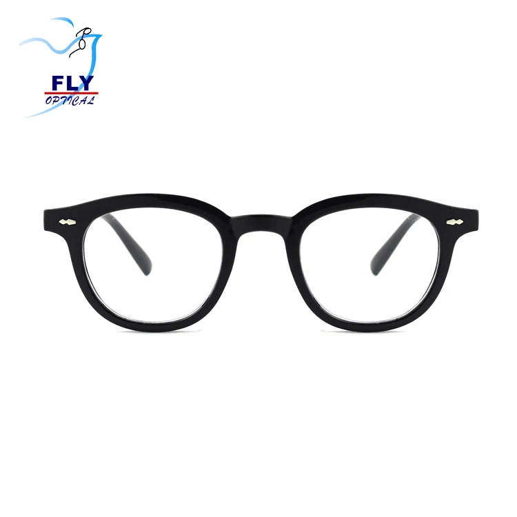 

DOISYER Custom Logo Vintage Eyeglasses Frames Small Frame Round Unisex Basic Blue Light Blocking Glasses, C1,c2,c3,c4,c5