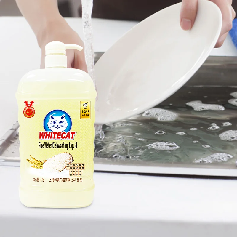 

Wholesale Whitecat 1.7kg Dish Wash Detergent Liquid Dishes Washing liquid soap