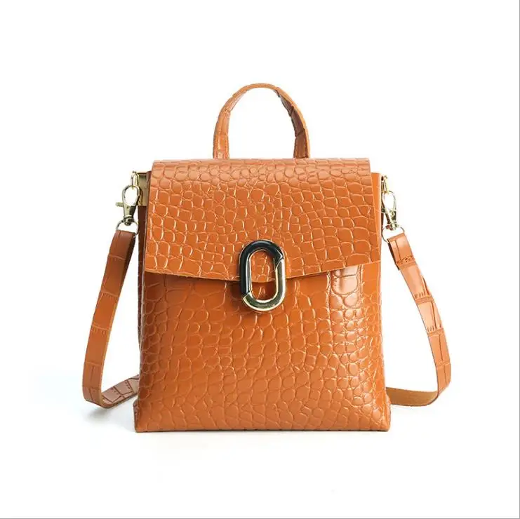 

New Fashion Small Women Soft Leather Shoulder Crossbody Mini Backpack