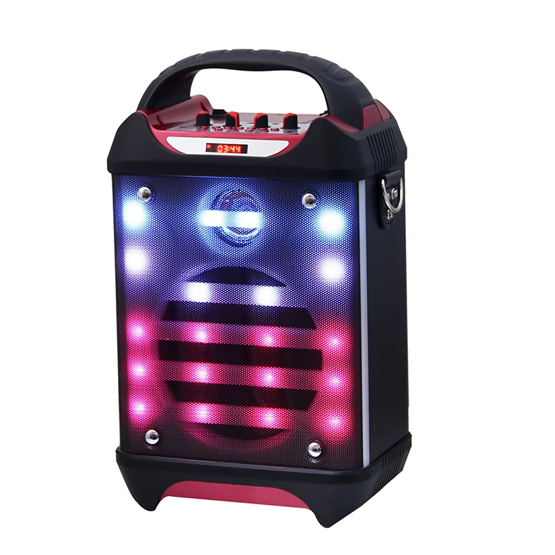 

30w portabl bluetooth speaker led light super bass ktv bluetooth speakers play music boombox party box dj karaoke party speaker, Optinal