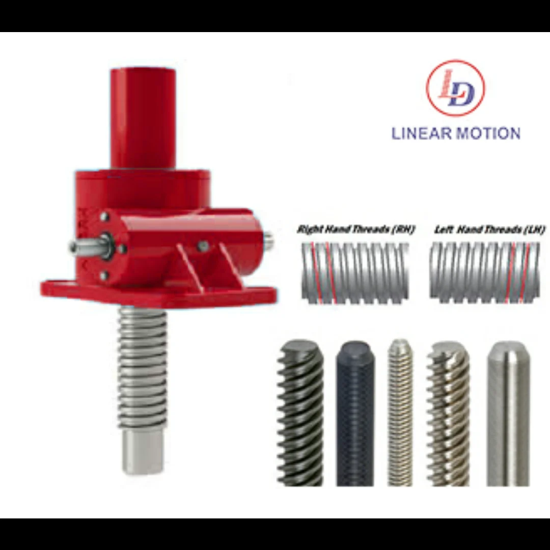 Acme Threads Tornillo Helicoidal Tornillo Jacks Extremo Liso Y Extremo