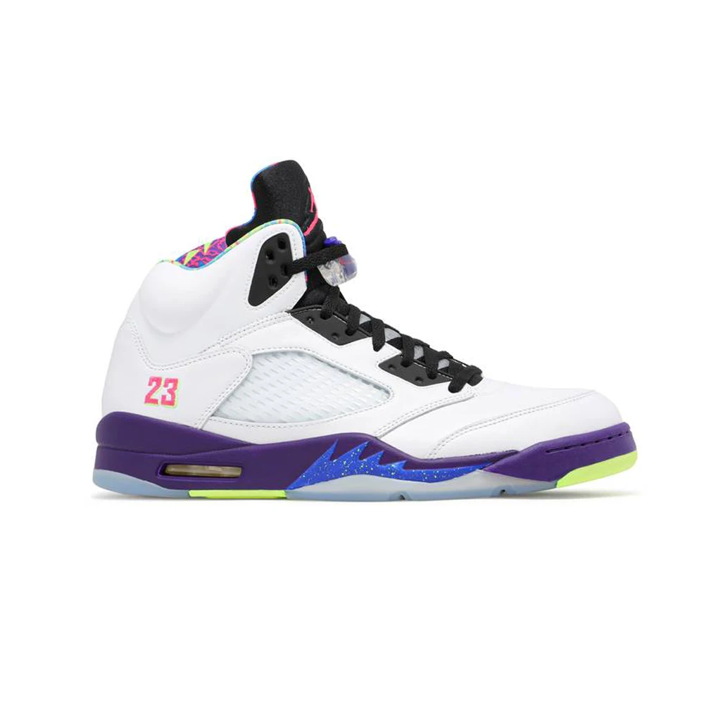 

Jordan 5 Alternate Bel men women purple and white sneakers fashion casual sports basketball shoes