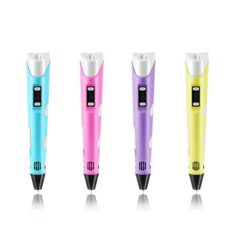 Wholesale Pen Printer support PLA ABS PCL 3D painting low temperature printing 3d pen for Christmas Gift