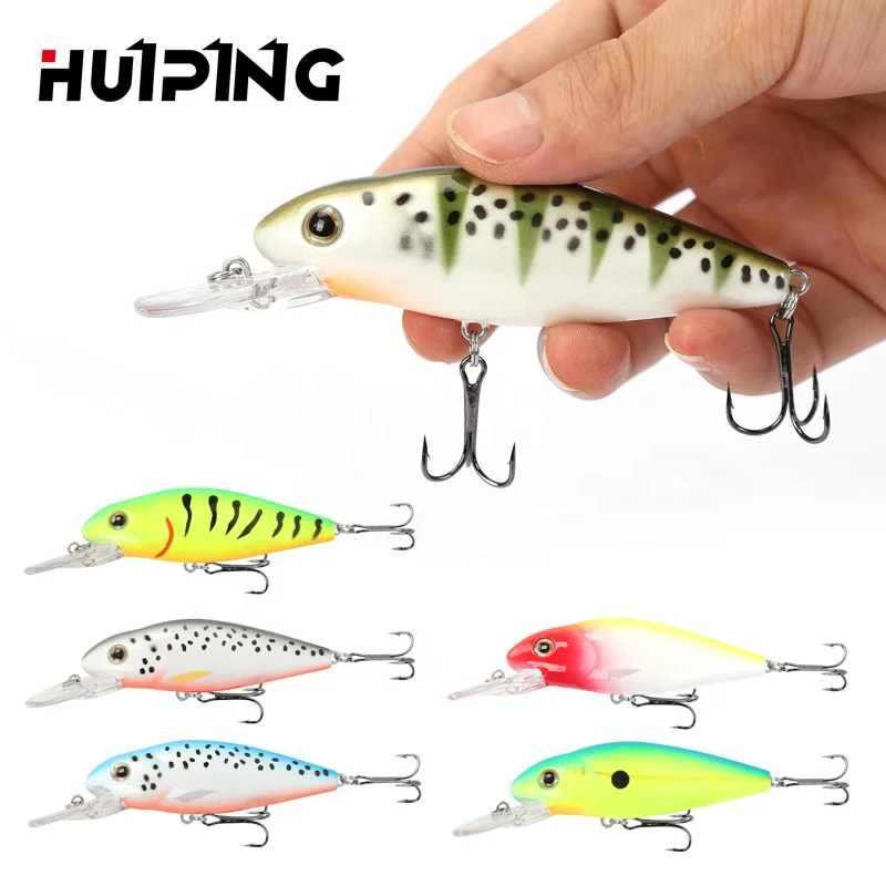 

HUIPING 12g 100mm Lures Fishing Bait Minnow Lure pesca wobblers M438, 10 colors