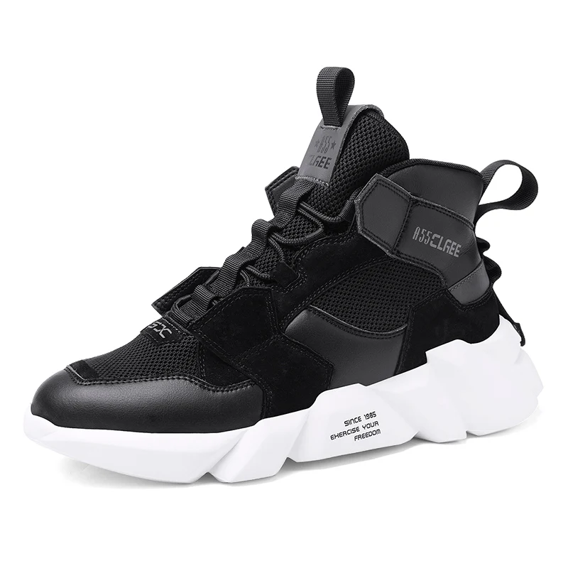 

Ready to Ship New Arrival Cool Sport Sneakers Fashion Breathable Casual Walking Shoes For Men, Black