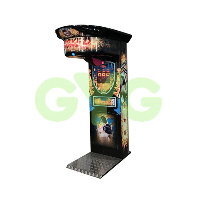 

GYG Ultimate Big Punch Boxing Coin Operated Punch Boxing Game Machine For Bar And Restaurant Arcade Machine, Oem--acrylic could be customized