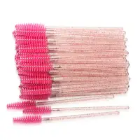 

50Pack Disposable crystal Mascara Wands Eyelash Brushes for Extensions Eye Lash Applicator Makeup Tool Kit
