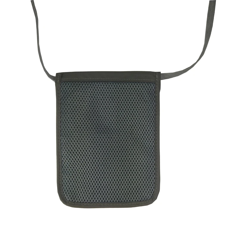 

Waterproof Travel Safety Card Holder RFID Blocking Neck Pouch Neck Wallet, Color1