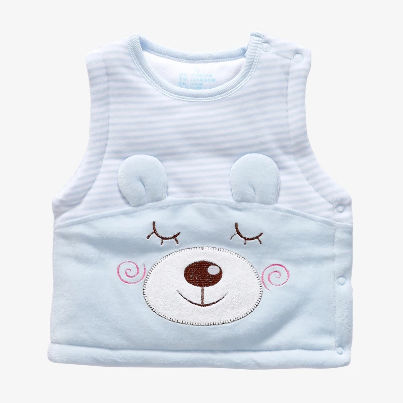 
Good Quality Christmas Child Winter Wholesale Custom Design Baby Cotton Warm Vest 