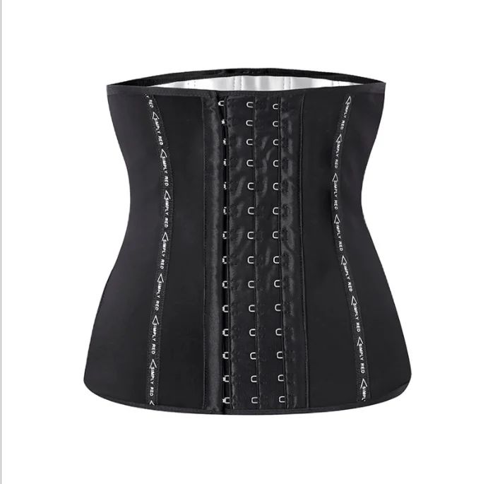 

waist trainer trimmer sauna belt band sweet sweat waist trimmer sauna waist trainer sauna effect, Black