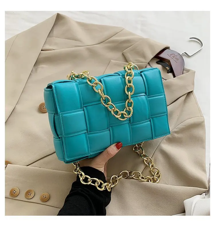 

2021 latest hot-sale Cross Body Bags Cute Girls Shoulder Bag elegant bright neon colored mini flap handbag envelope women purse, As picture