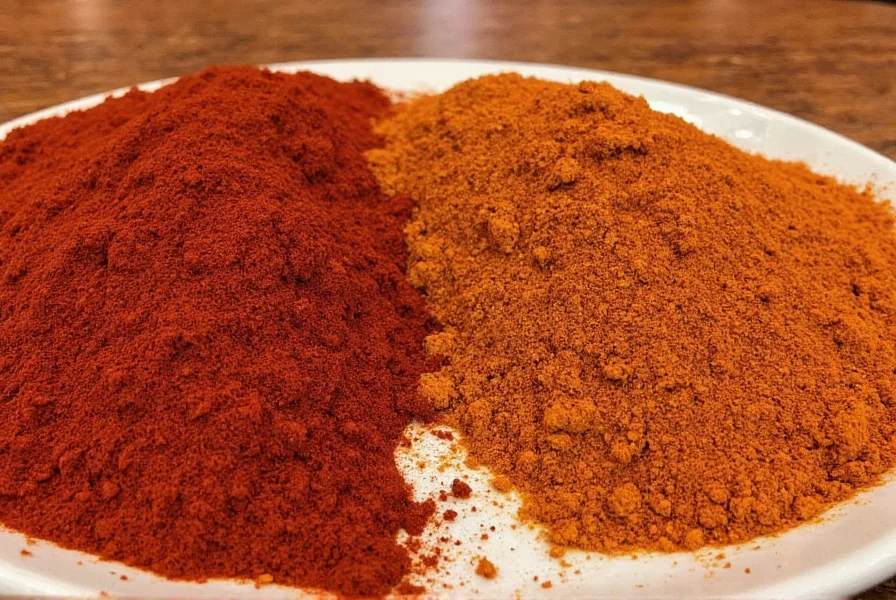 Spice Bowl with Chili Powder and Dried Peppers