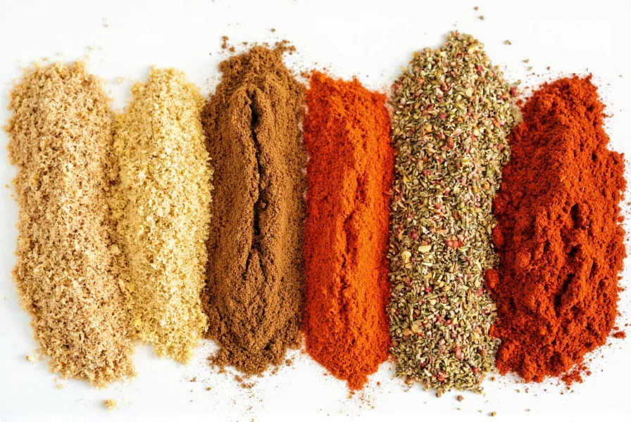 Spice Jars on a Shelf