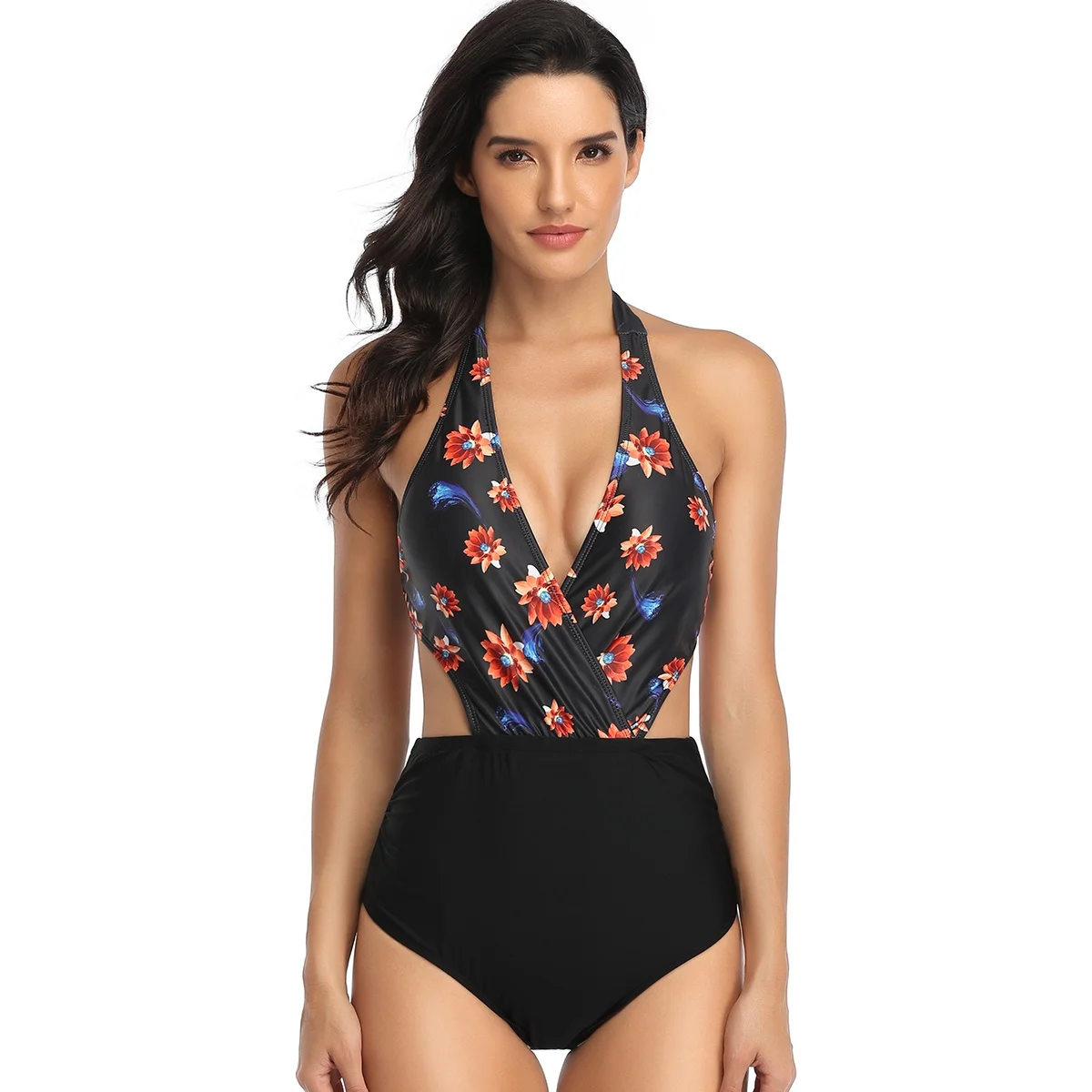 

Cheap Factory Price OEM Wholesale custom sexy womens two piece swimsuits swimwear, Picture showed