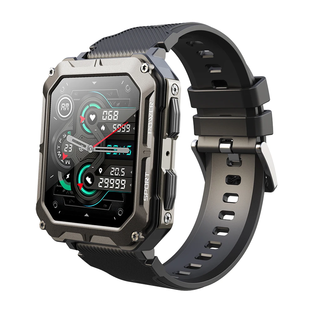 TKYUAN Professional Sport C20 Pro Smartwatch IP68 Waterproof 380mAh Long Time Standby Android reloj inteligente Smart Watch