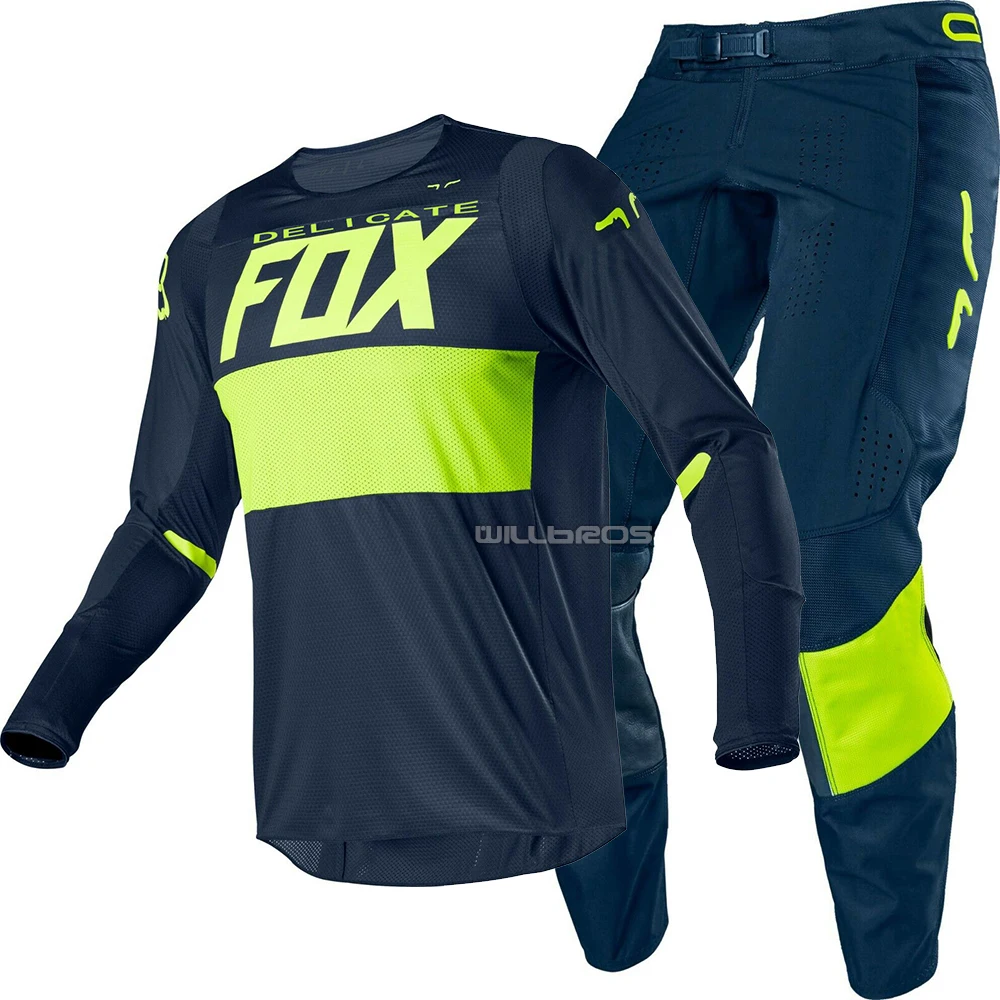 
Factory Sale Delicate Fox 360 Bann Jersey Pants Motorcycle Racing Gear Set Motocross MX Sprint Race Suit Kit  (62387308941)