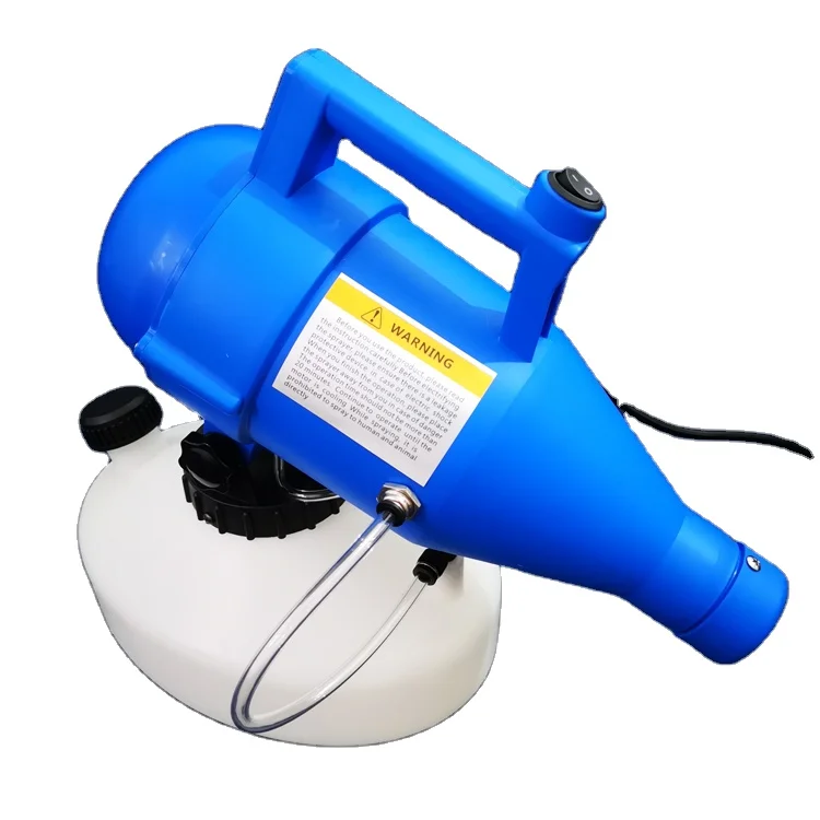 

Air Atomizer Low Fog Smoke Machine electrostatic fogger Disinfection Sprayer for Interior Sterilize with 220V British Regulation, Blue