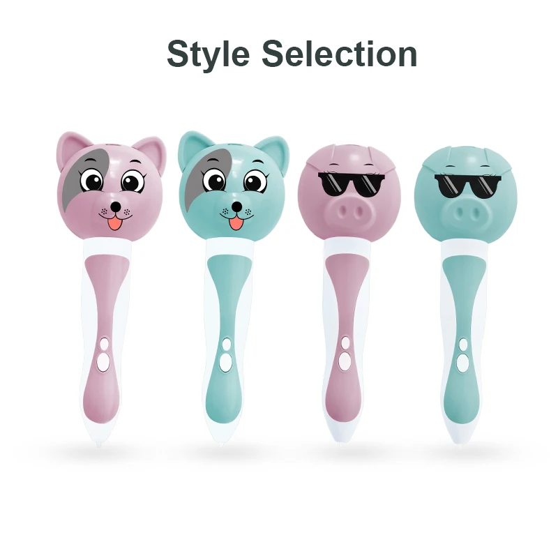 3D Kids Toys Printing Pen Usb Kids Fancy Play 3D Pen Drawing Toys Wireless Low Temperature Kid Diy 3D Pen