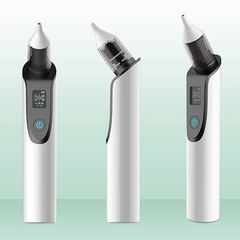 

New design electric nasal aspirator Baby care vacuum suction, White