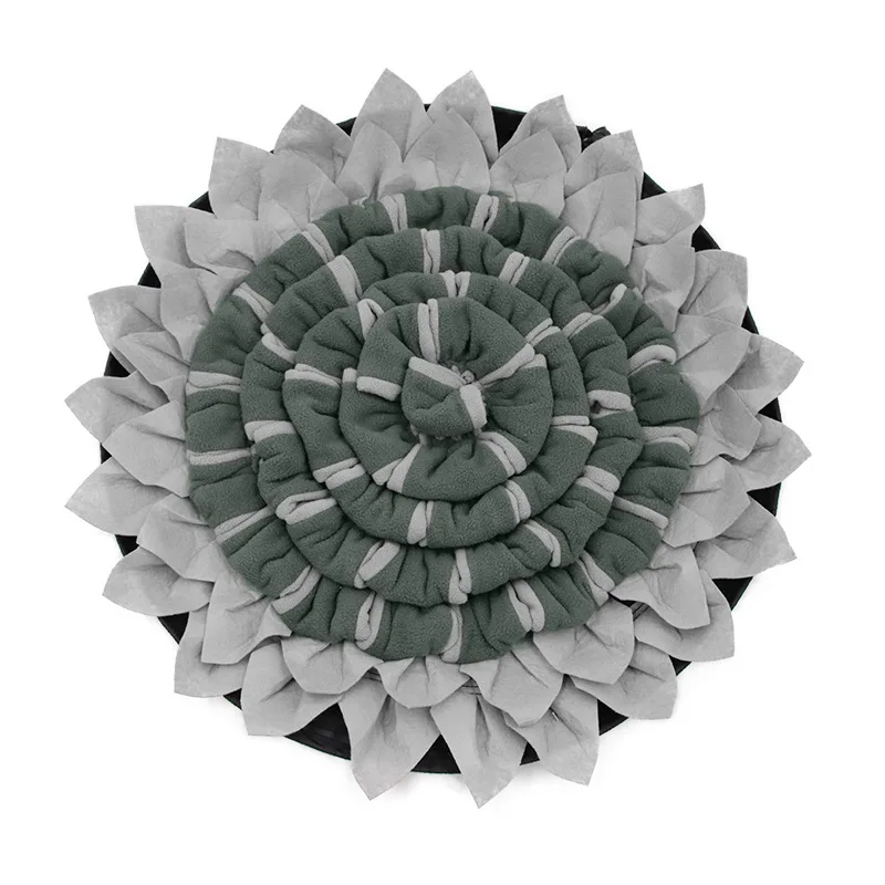 

Durable Washable Smell Training Blanket Pet Feeding Snuffle Mat For Dog Cat, Yellow, gray, red,green