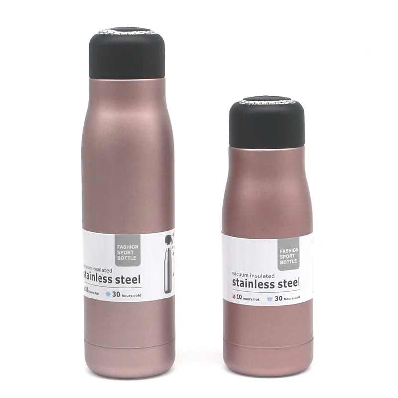 
Cheap Sell High Grade 600ml Vacuum Insulated Water Bottle 18/8 Stainless Steel Reusable Water With Bpa Free 