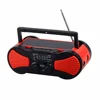 AM/FM NOAA Weather Pocket Camping Portable Solar hand Crank Radio Flashlight USB Charge With Earphone Jack