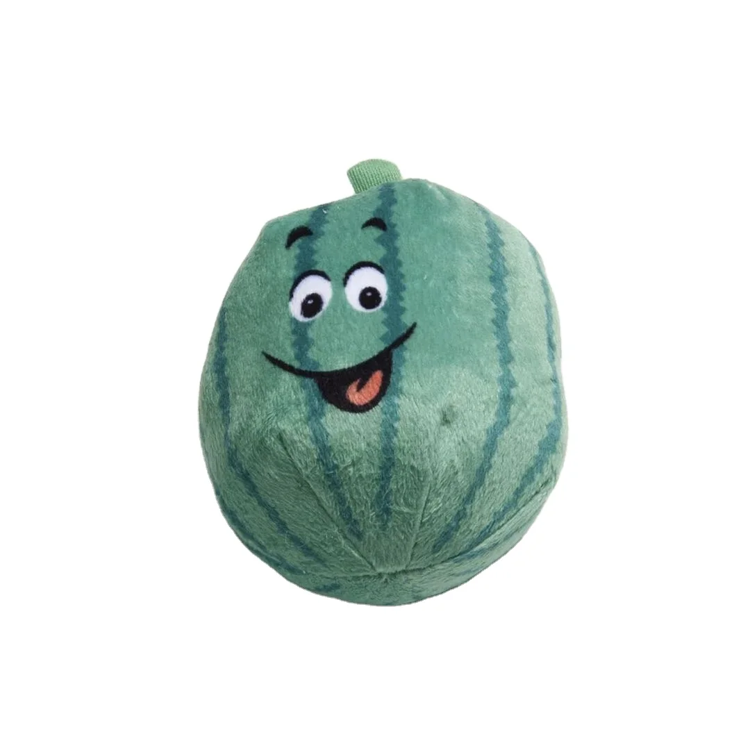 

Dog Push Toys Cute Shape Molar Bite Resistance Vent Energy Clean Teeth Dog Toys Cat Toys Pet Product Watermelon modeling