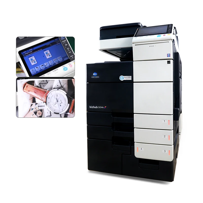 
Second Hand C654 Printing Machine for Konica Minolta Bizhub c654e 654e c654 654 All in one Color Printer  (1600121285374)