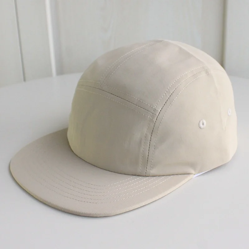 Wholesale Performance Breathable Lightweight Waterproof Jersey Tropical Leaf Quick Dry Custom Unstructured Snapback Cap