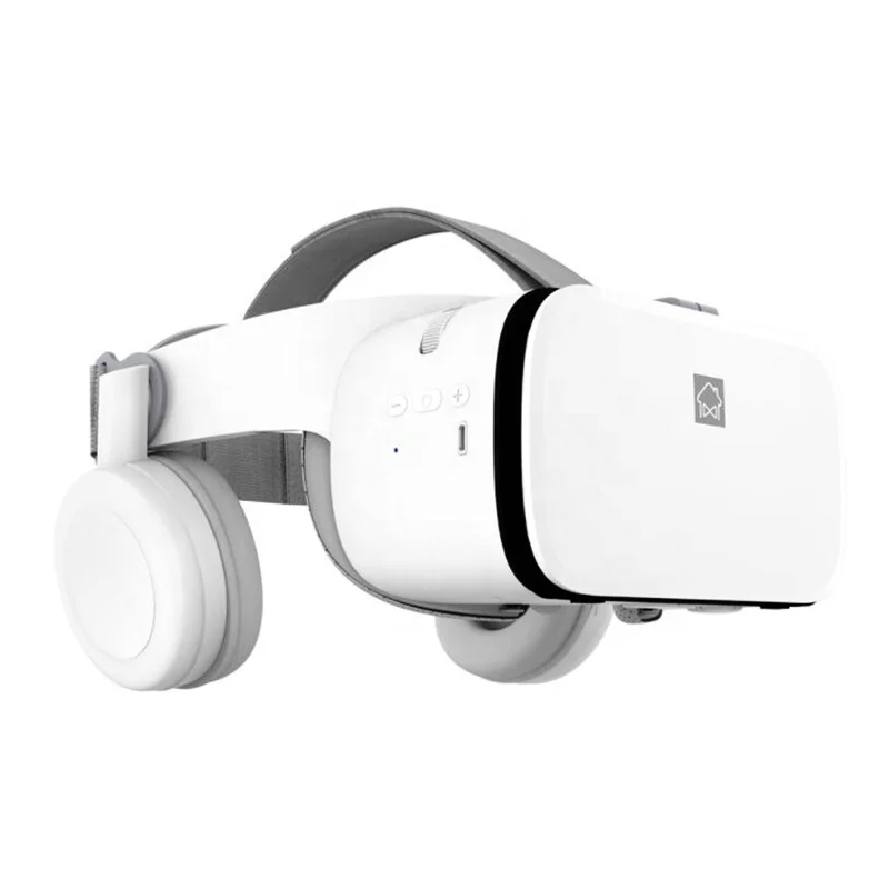 

Z6 VR 3D Glasses Virtual Reality Mini Cardboard Helmets VR Glasses with Headsets BOBO VR for 4.7-6.2 inch Mobile Phone, White or black