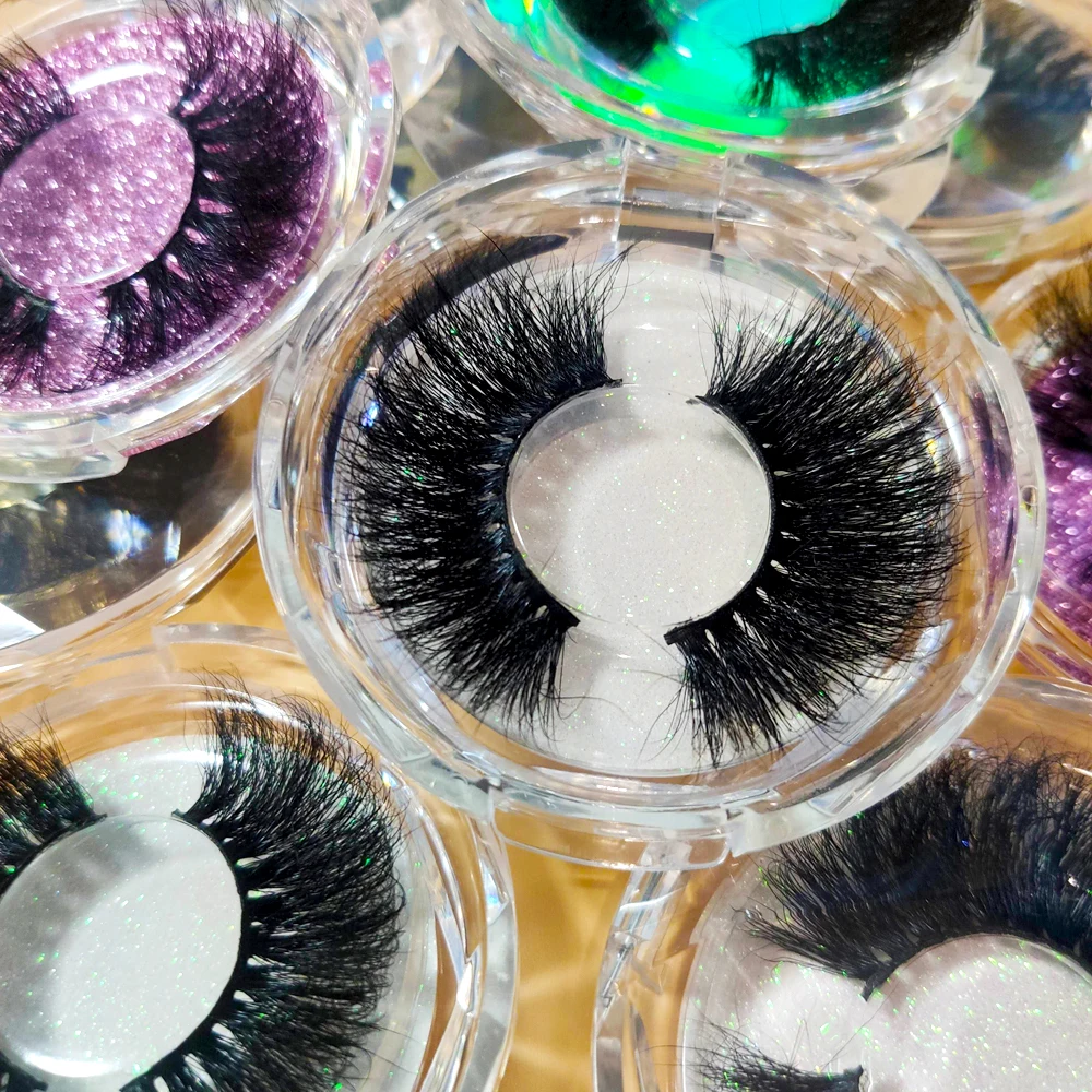 

Eyelash Vendor Customized Boxes False Handcraft Full Strip Lashes Eyelash Case Eyelash Packaging Bulk
