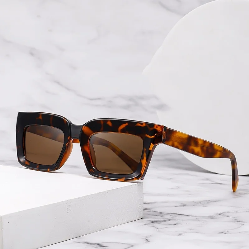 Luxury Retro Classic Designer High Quality Acetate square Sunglass 2025 Polarized Unisex Shades Sunglasses for Women and Men