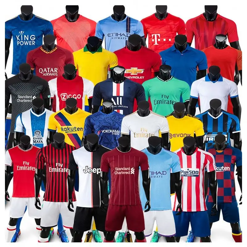 

Thailand Quality Custom Soccer Set Jersey With Wholesale Price And Good Service, As shown