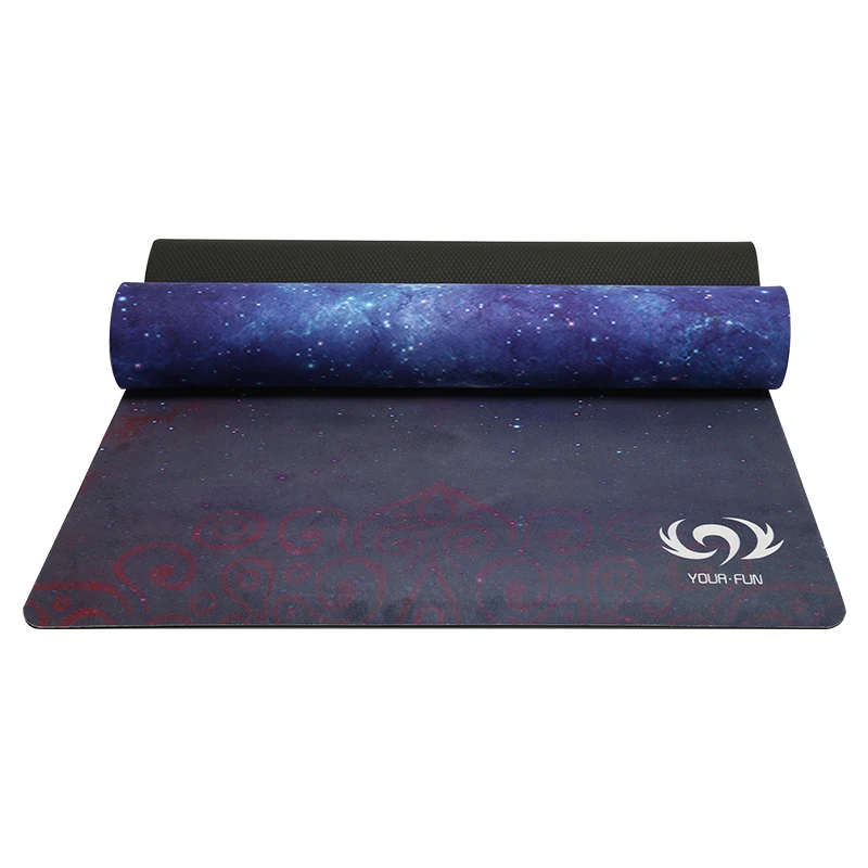 

Custom Printed Eco Friendly Natural Rubber Foldable Fabric Suede Microfiber TPE Yoga Mats