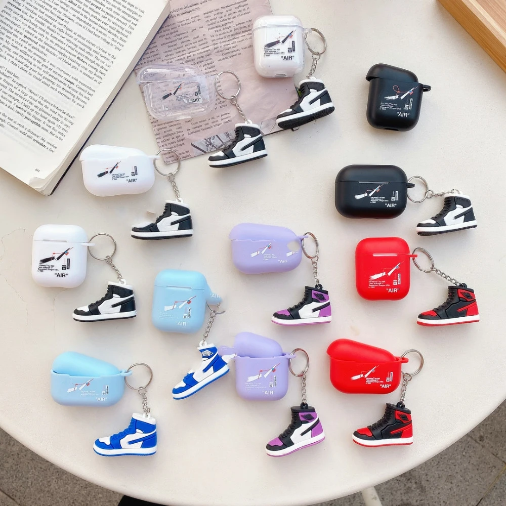 

Tpu Air Pods Case Designers Protective Keychain Shoes Waterproof For Airpods Case, 12