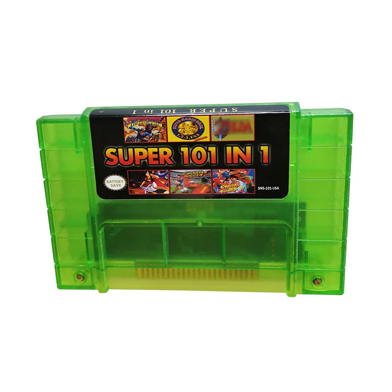 

US Version Video games 101 in 1 16 bit game cartridge for SNES games controller,snes retro,classic sfc game