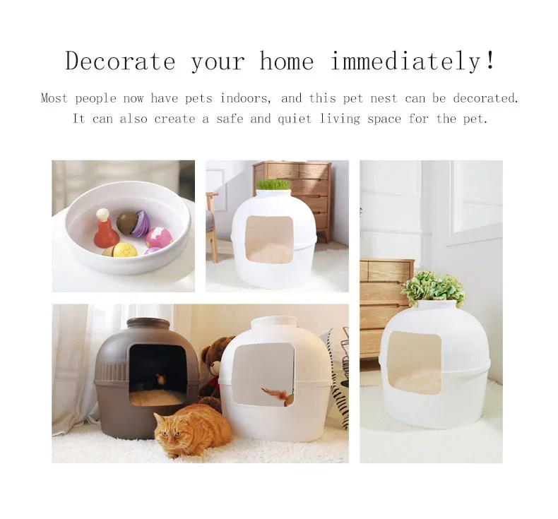Hidden Flower Pot Cat Litter Box Plant For Box Litter Cats House Kennel Buy Hidden Flower Pot