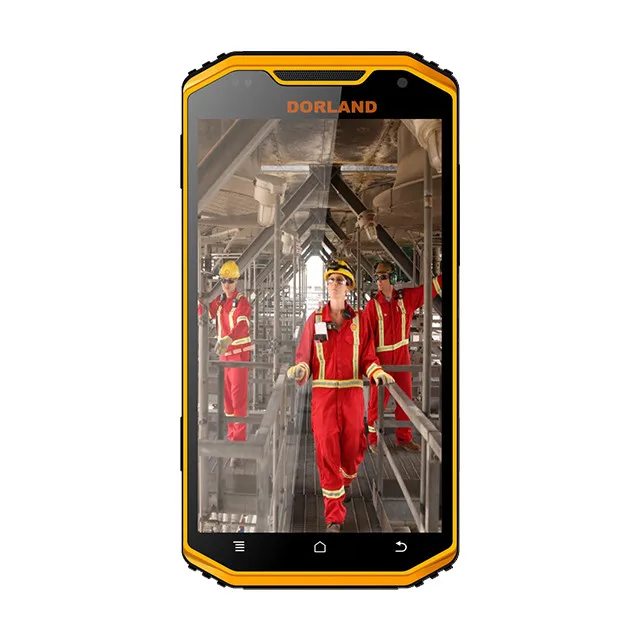 

DORLAND Multi8 Explosion-proof smartphone, IP68 Rugged Smartphone,Intrinsically Safe For Oil & Gas Industry and Hazardous Area, Yellow